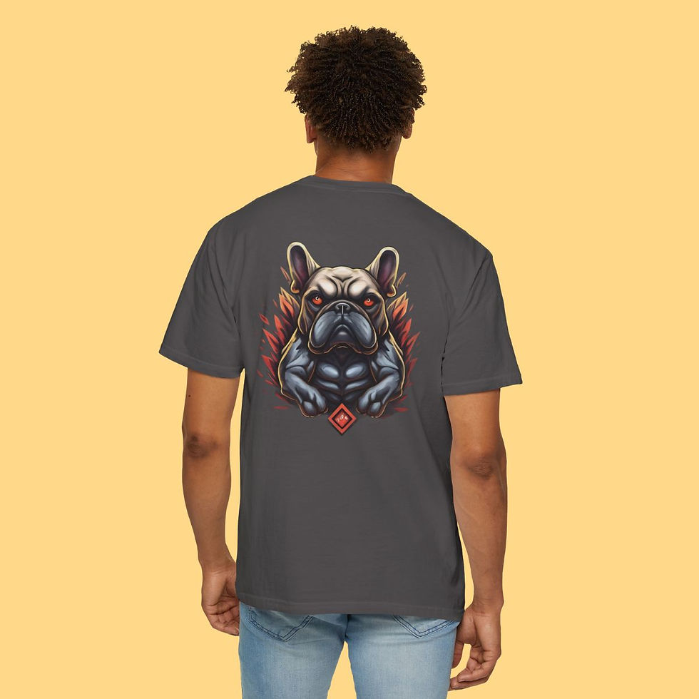 Thumbnail:  Mens French Bulldog T-shirt 