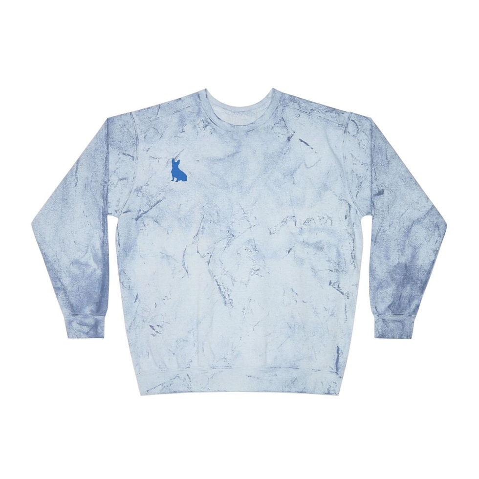 Thumbnail: Men's Frenchie Color Blast Crewneck Sweatshirt