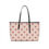 Thumbnail: Doggie Vuitton Pink Heart Frenchie  Leather Shoulder Bag