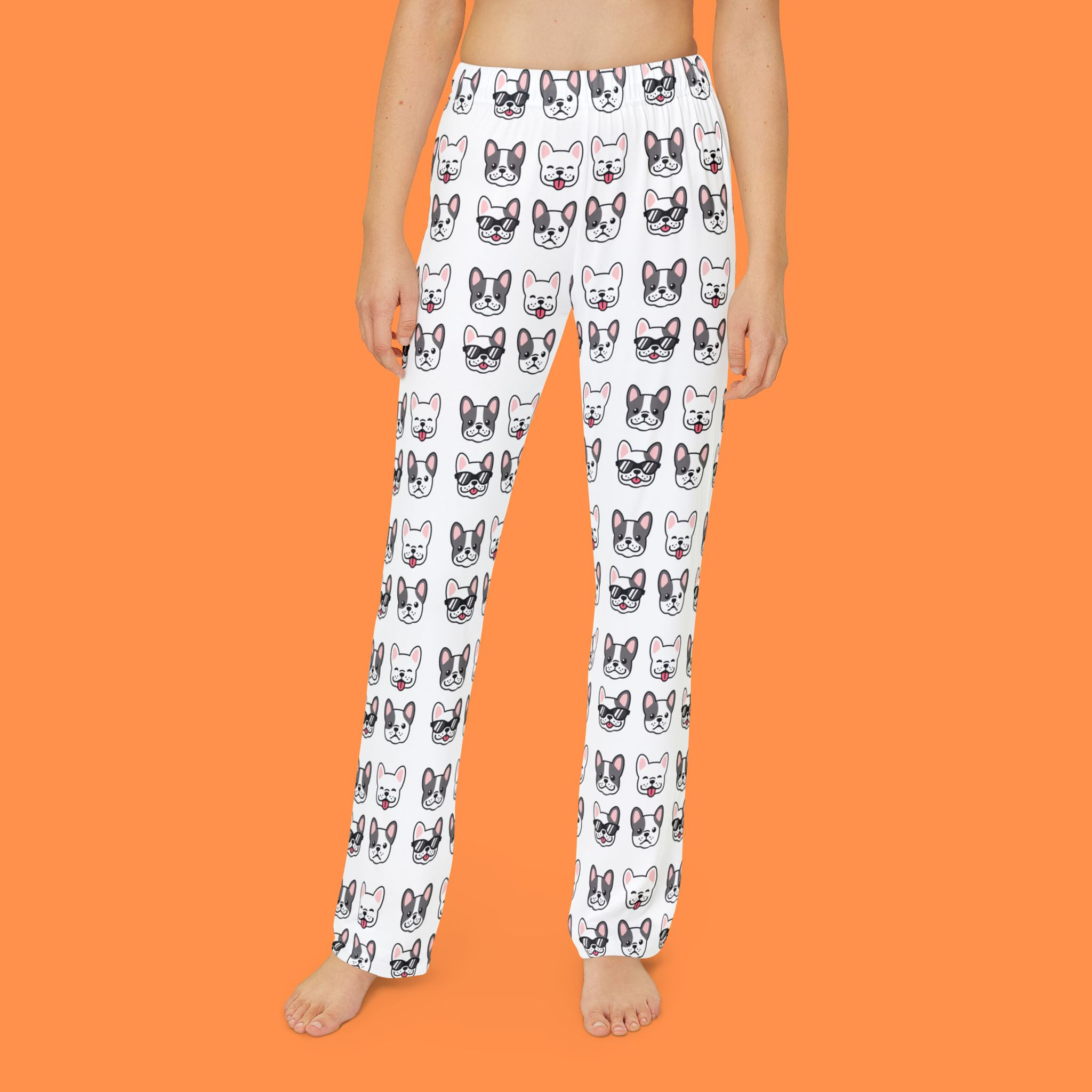 French Bulldog Kids Pajama Pants