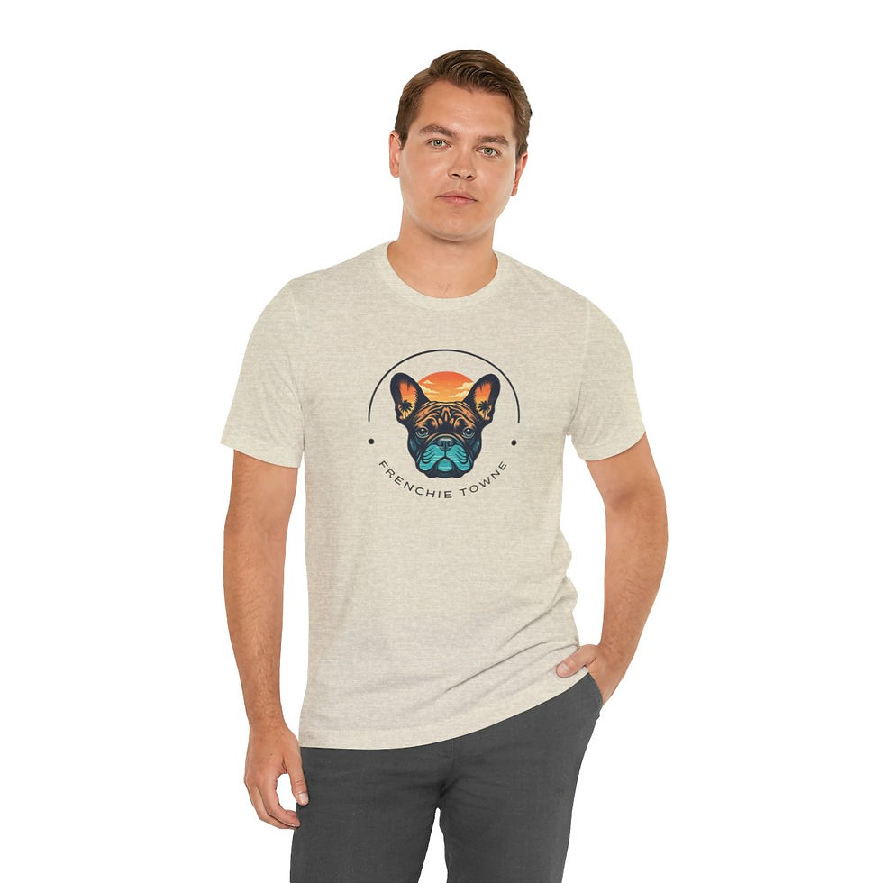 Thumbnail: Men's Frenchie Towne Jersey Short Sleeve Tee