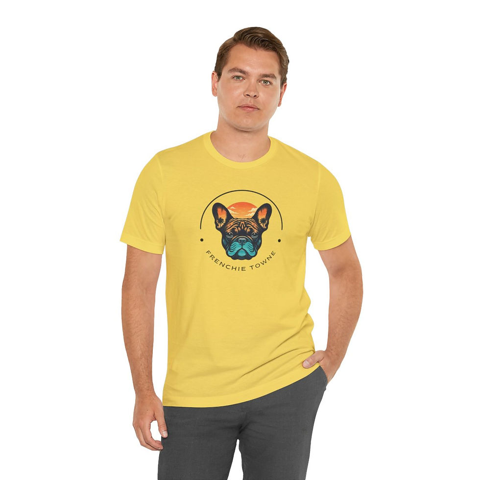 Thumbnail: Men's Frenchie Towne Jersey Short Sleeve Tee