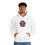 Thumbnail: Frenchie Towne Buddha French Bulldog Unisex Heavy Blend™ Hooded Sweatshirt