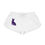 Thumbnail: Purple Frenchie  Women's Relaxed Shorts (AOP)