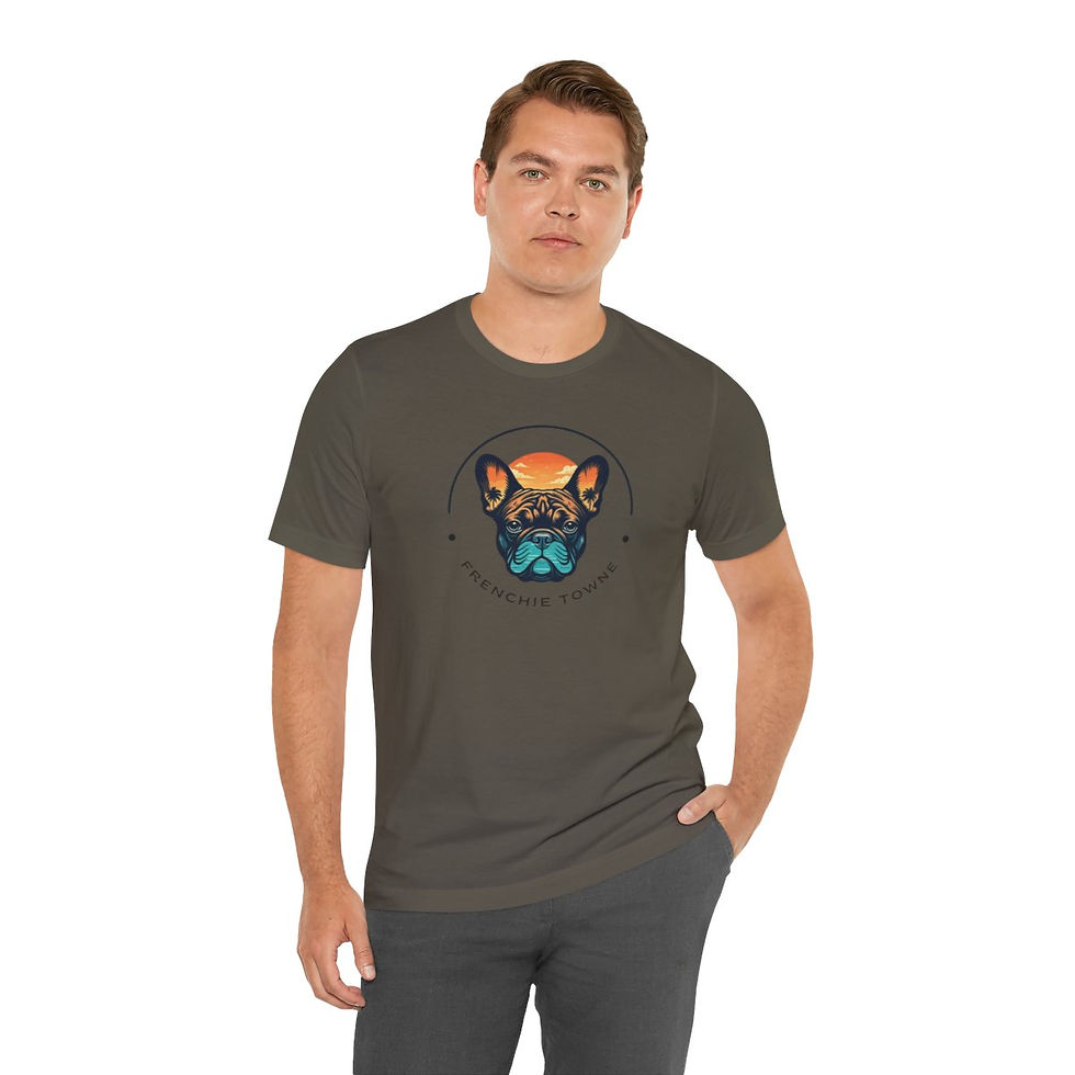 Thumbnail: Men's Frenchie Towne Jersey Short Sleeve Tee