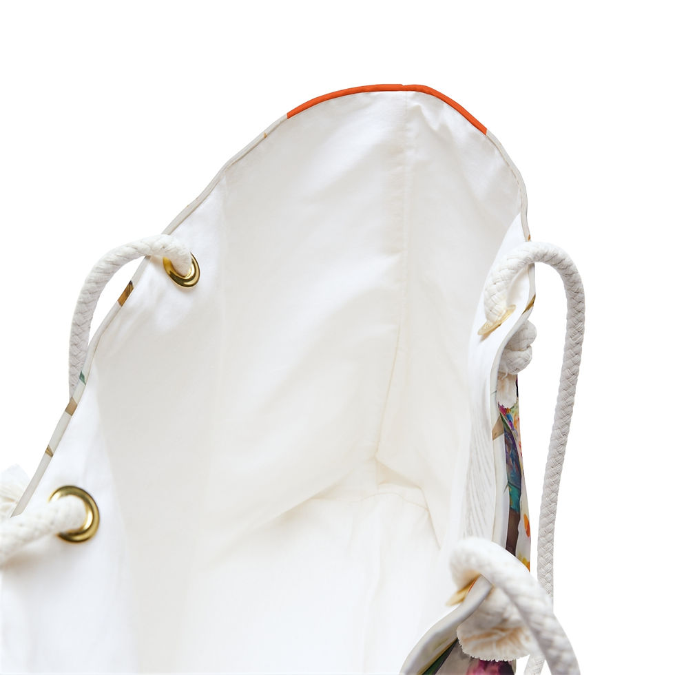 Thumbnail: Frenchie Splash Orange - Weekender Bag