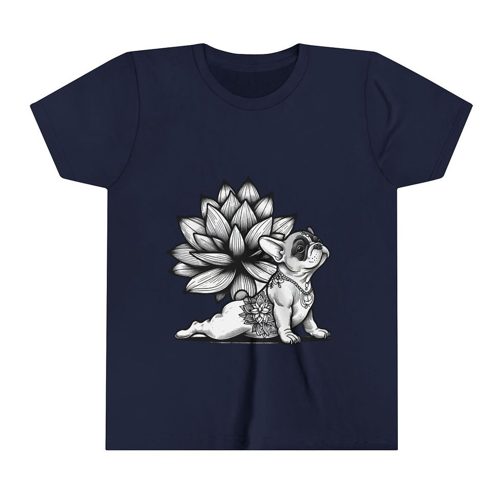 Thumbnail: Frenchie Towne Zen Series Youth Short Sleeve Tee
