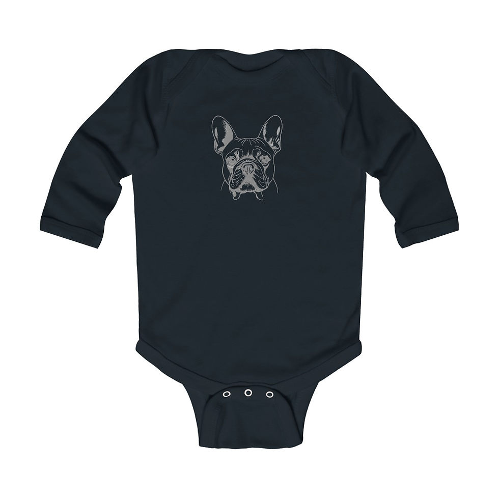 Thumbnail: The Bronson -  Infant Long Sleeve Bodysuit - Color Options Available