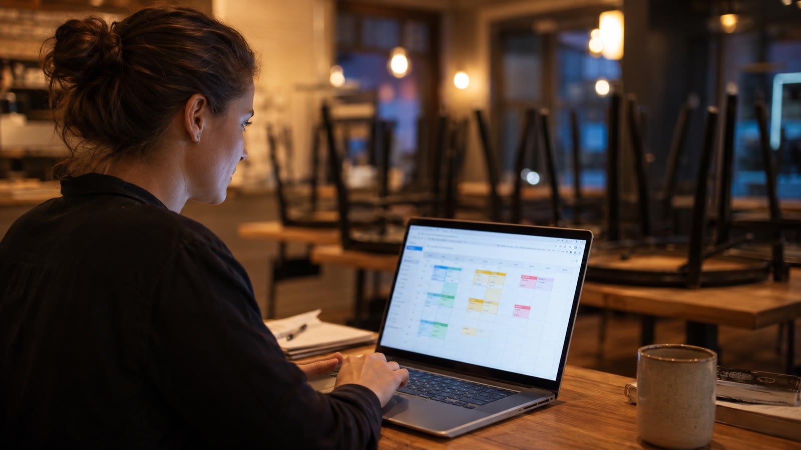 Staff roster and schedule for payroll and STP processing