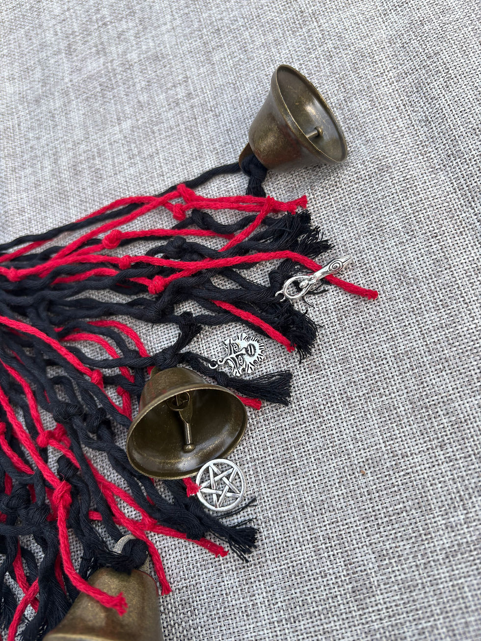 Thumbnail: January Birthstone Inspired Witch Bell