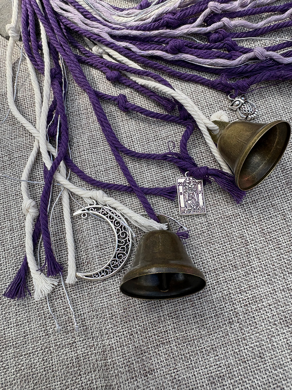 Thumbnail: The High Priestess -  Major Arcana Witch Bells