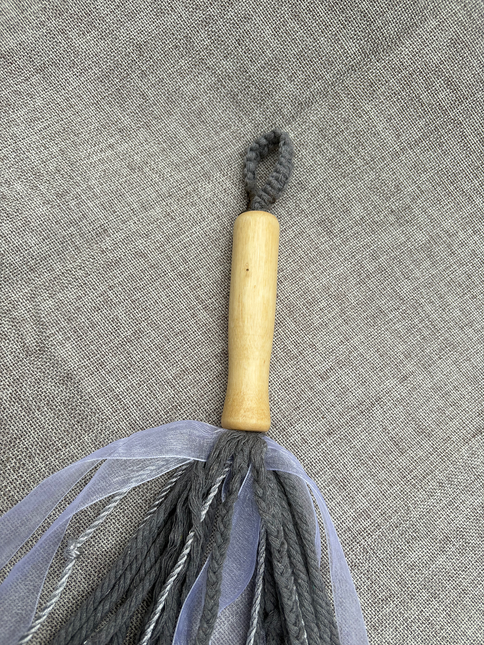 Thumbnail: Handcrafted Ritual Scourge – Shadow Work, Banishing, Devotional Tool