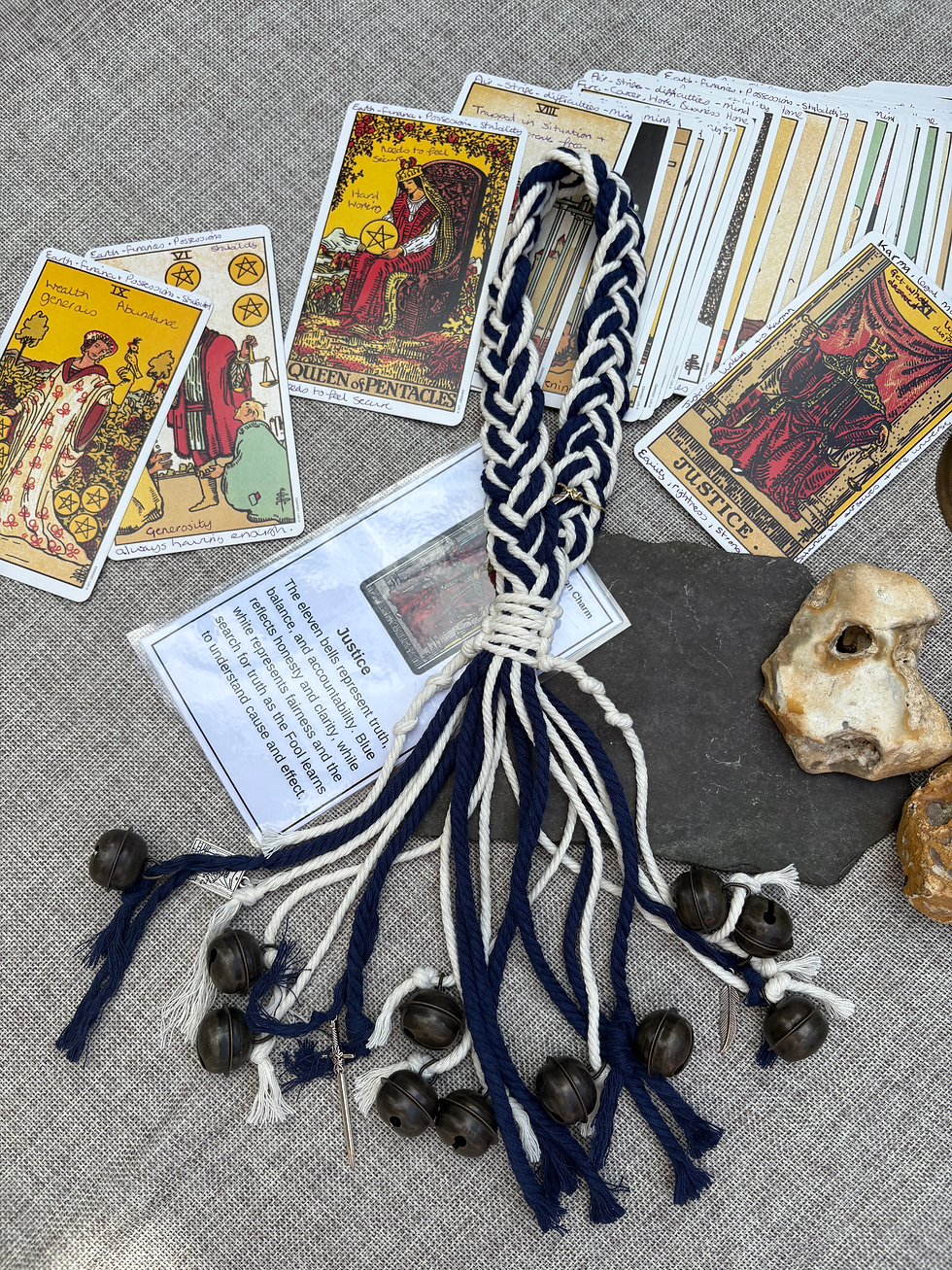 Thumbnail: Justice - Major Arcana Witchbells