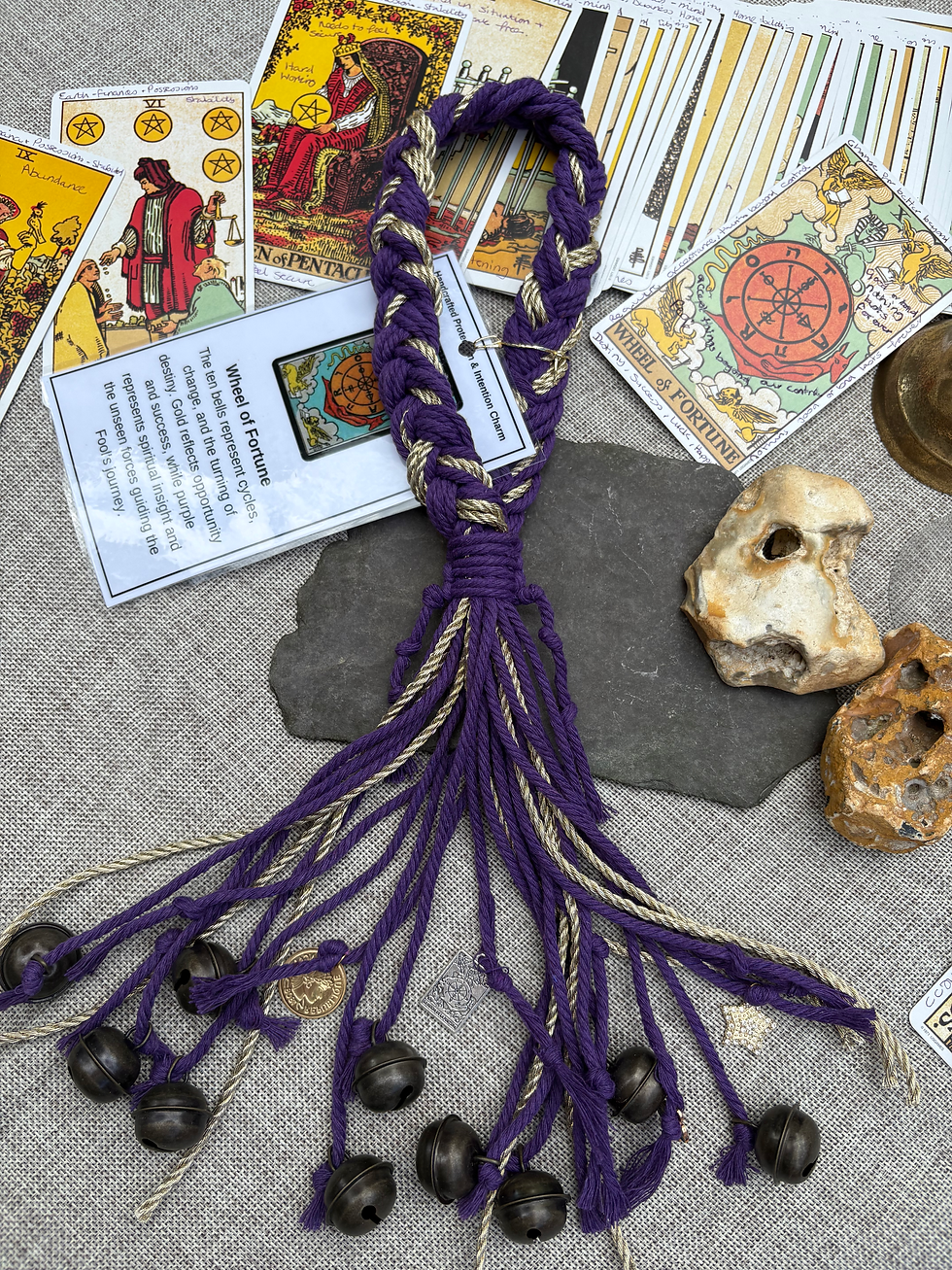Thumbnail: The Wheel of Fortune - Major Arcana Witchbells