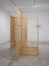 Installation view of “Listening to the Garden” by Tomomi Hanzawa
