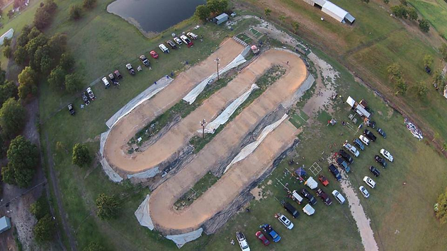 Pearland BMX Aerial View