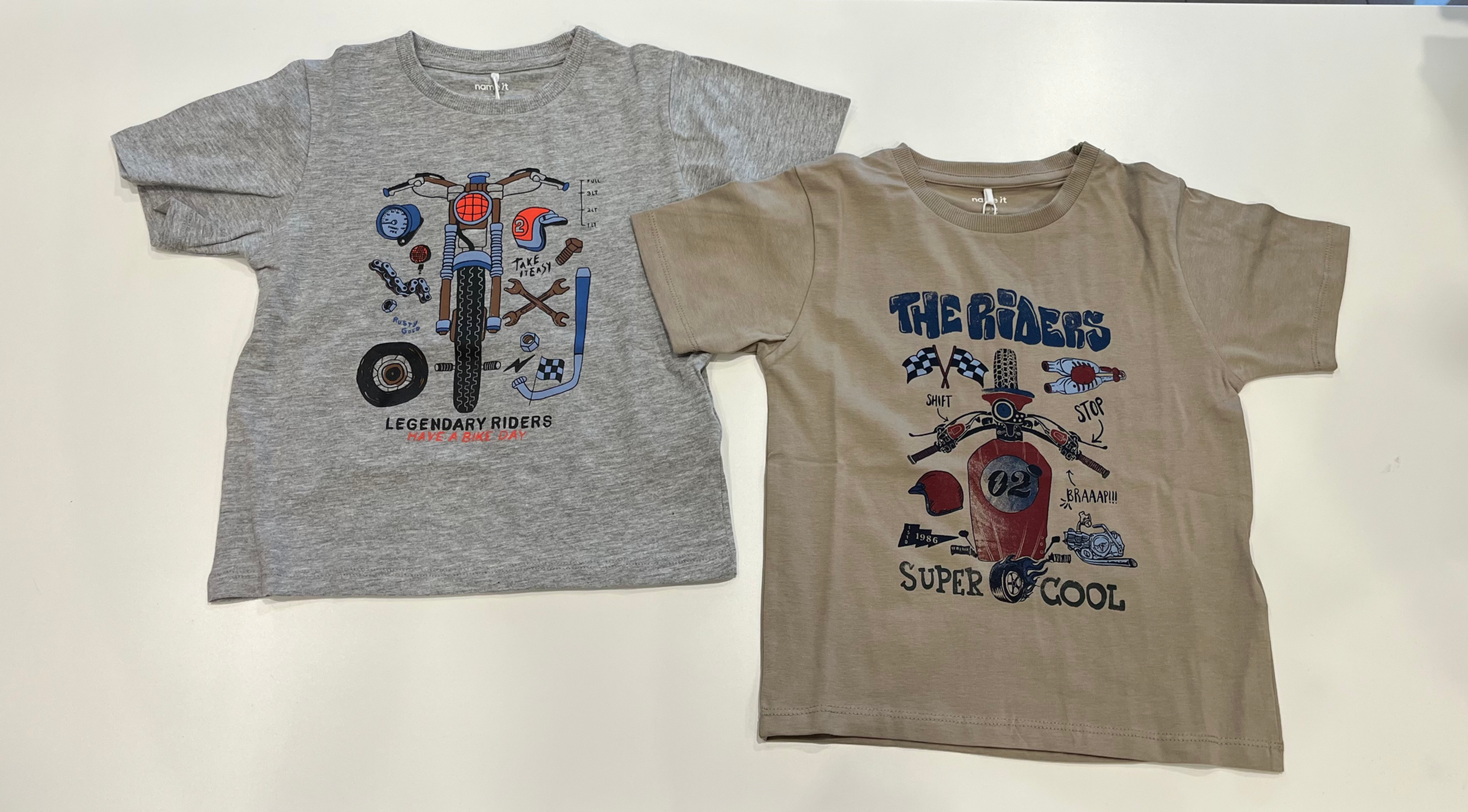 T-shirt riders sabbia 