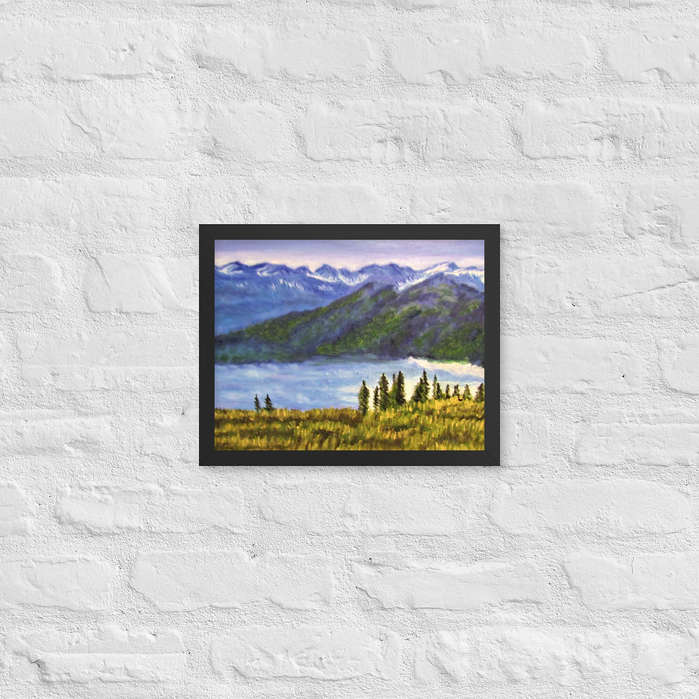 Miniatura: A River Runs through It Framed poster