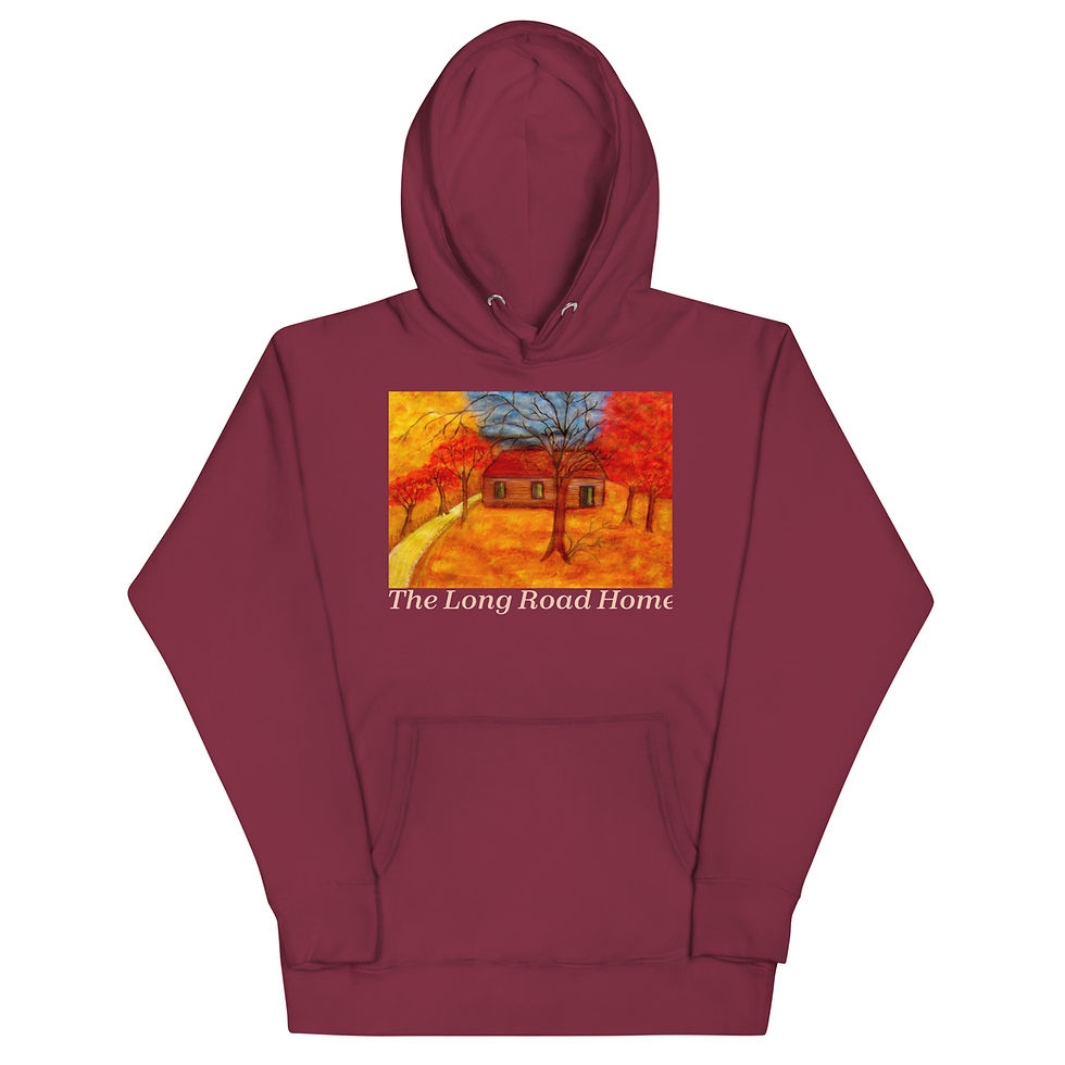 Thumbnail: The Long Road Home Unisex Hoodie