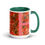 Miniatura: Hidden Patterns 3 Mug with Color Inside