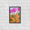 Miniatura: Floral Fantasy Framed poster