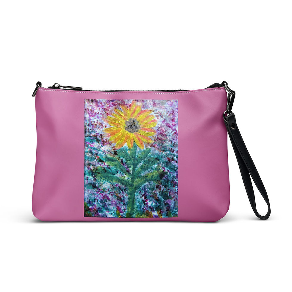 Thumbnail: A Solitary Sunflower 1 Crossbody bag