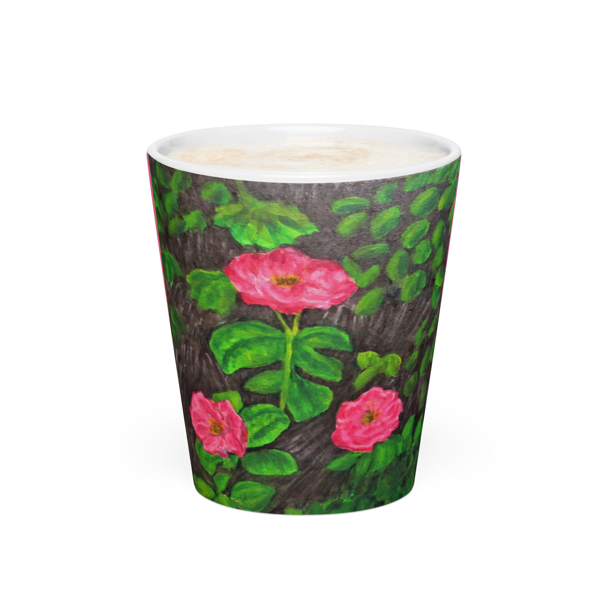 Coming Up Roses Latte mug