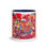 Thumbnail: Floral Abstraction 1 Mug with Color Inside