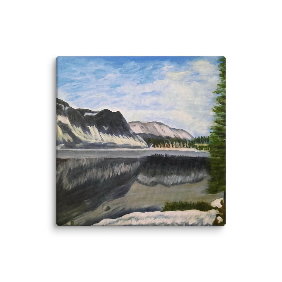 Miniatura: Lovely Lake Marie Canvas