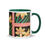 Miniatura: Daylilies of the Field 1 Mug with Color Inside