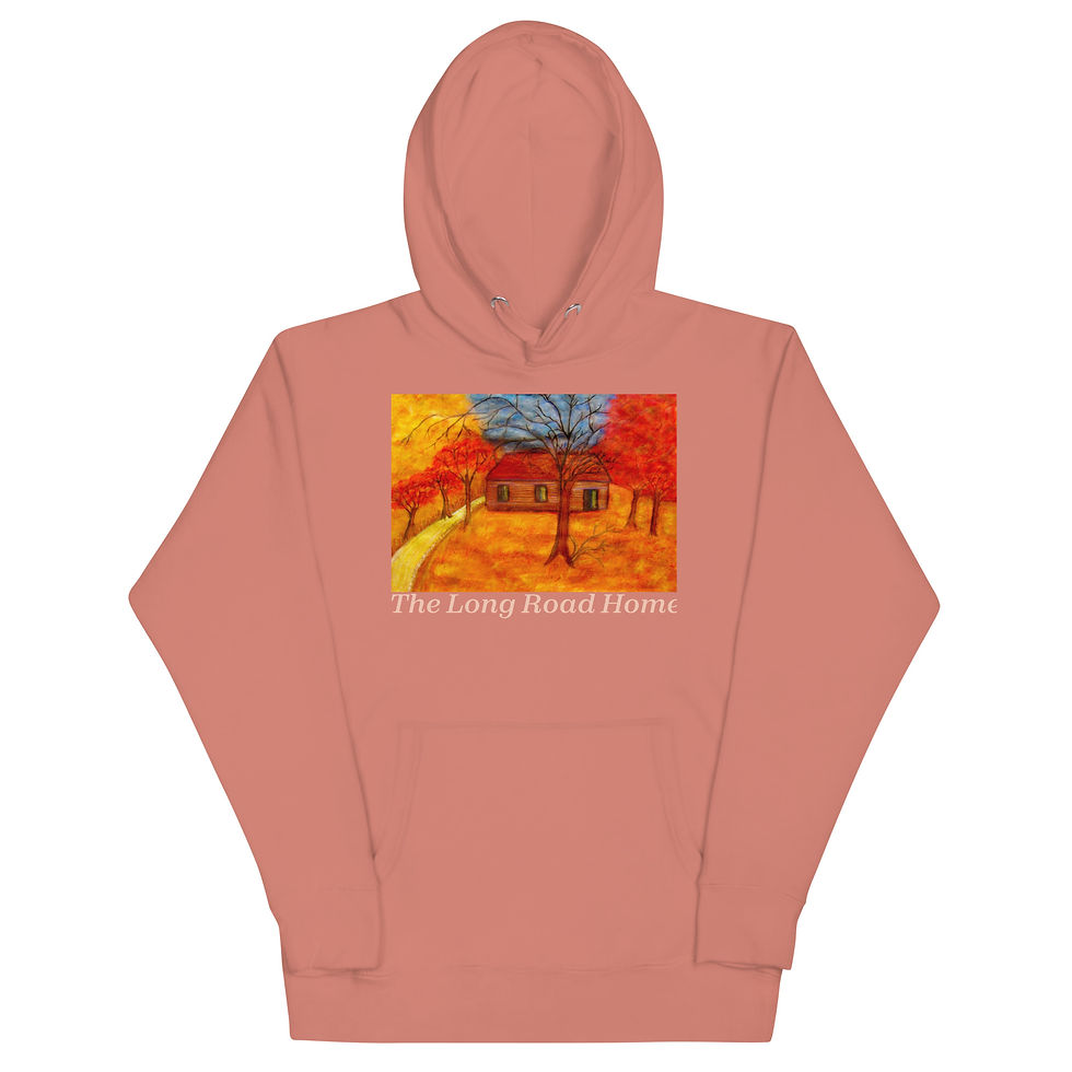 Thumbnail: The Long Road Home Unisex Hoodie