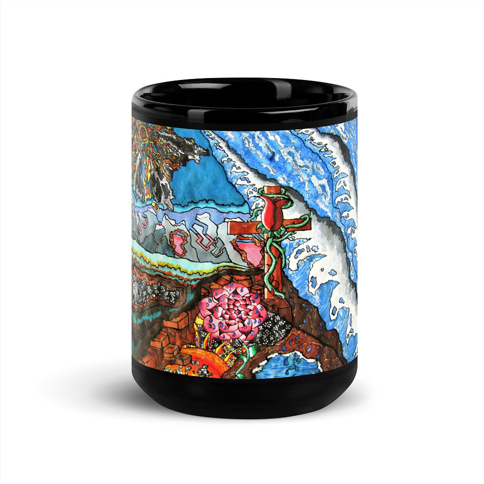 Thumbnail: Unbreakable Black Glossy Mug