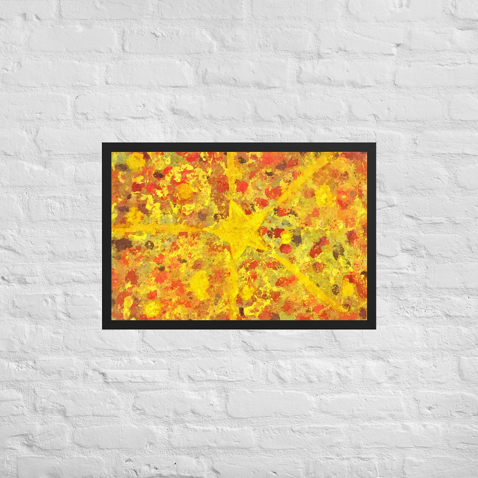 Thumbnail: Stardust Framed poster