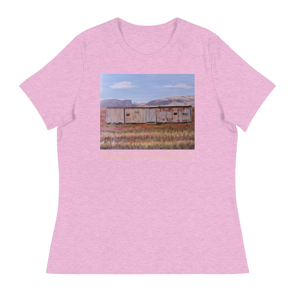 Miniatura: Wyoming Artifacts 1 Women's Relaxed T-Shirt