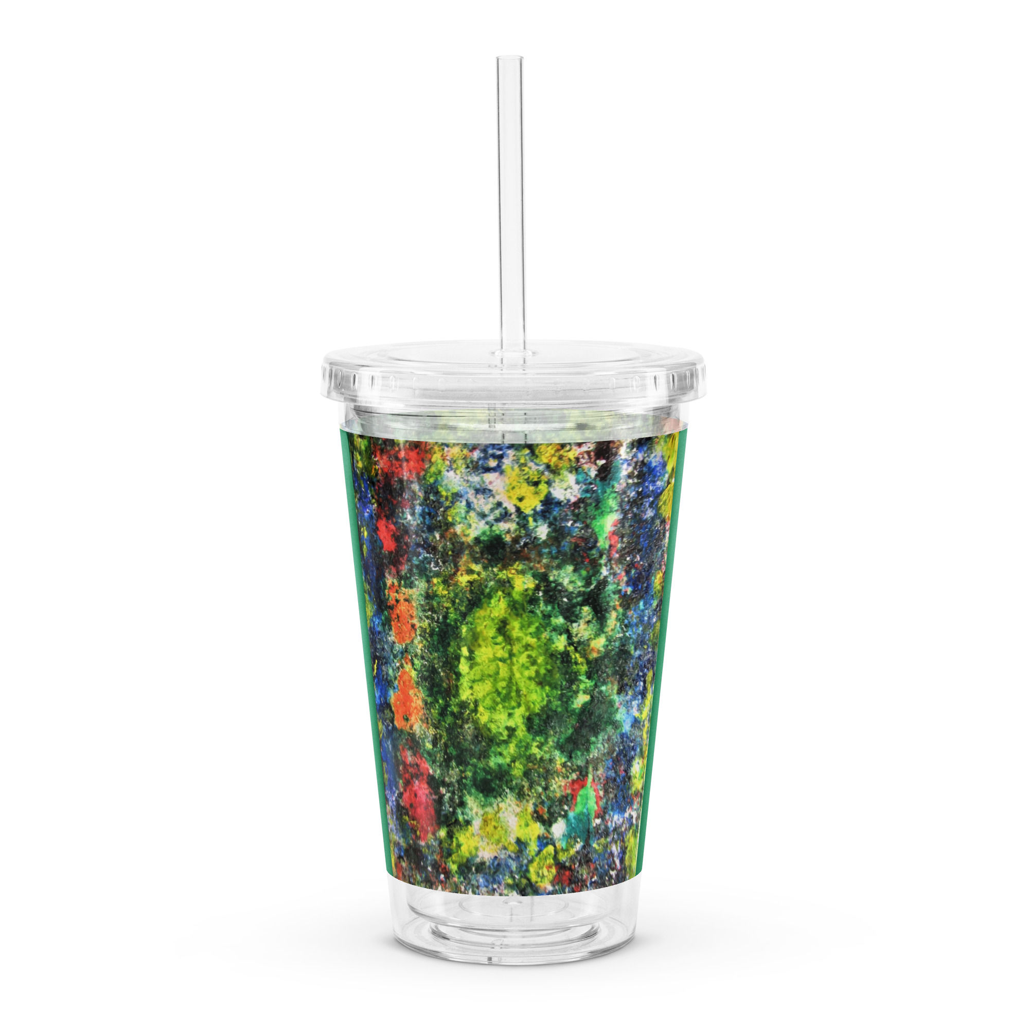 Seasonal Variations Clear plastic tumbler