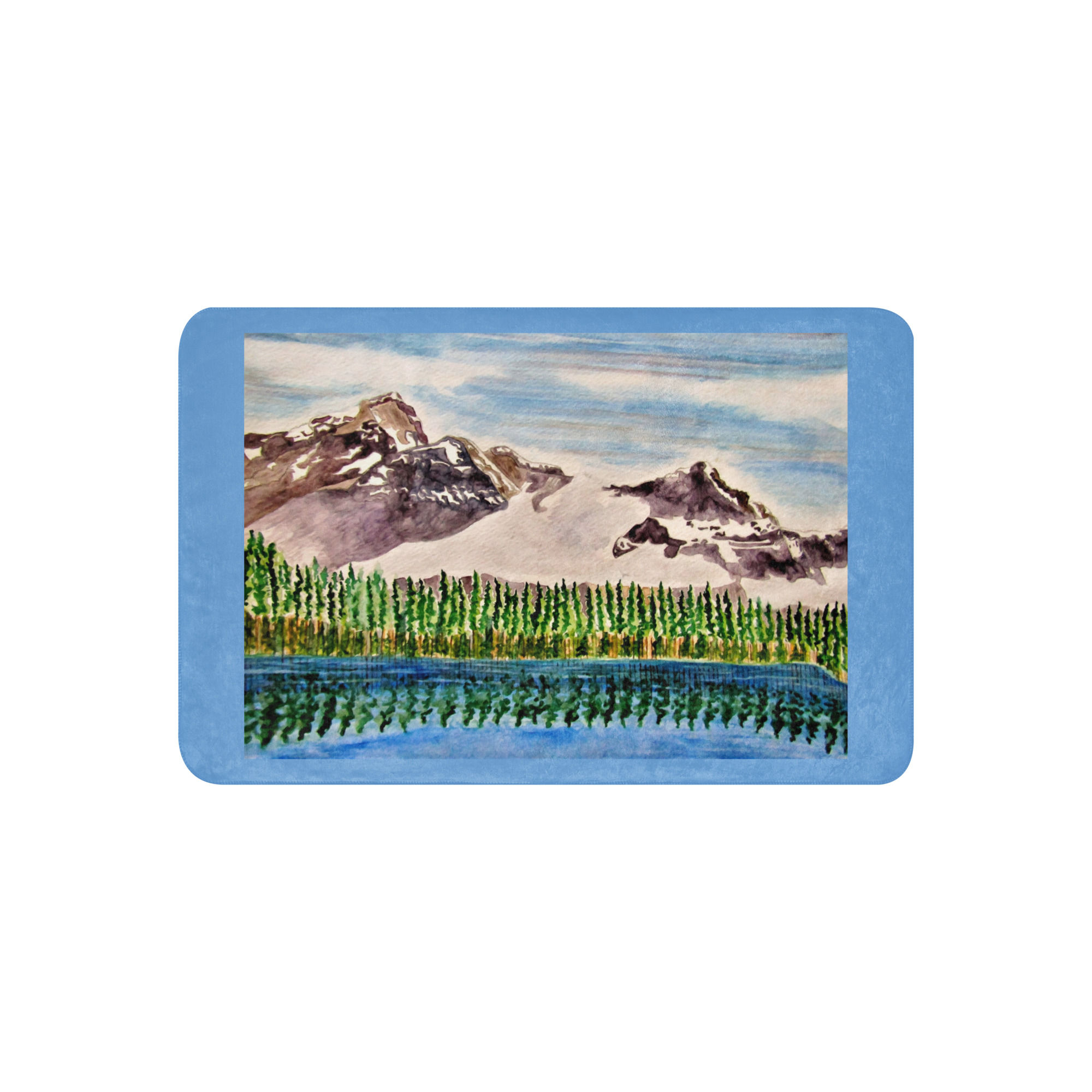 Alpine Majesty Sherpa blanket