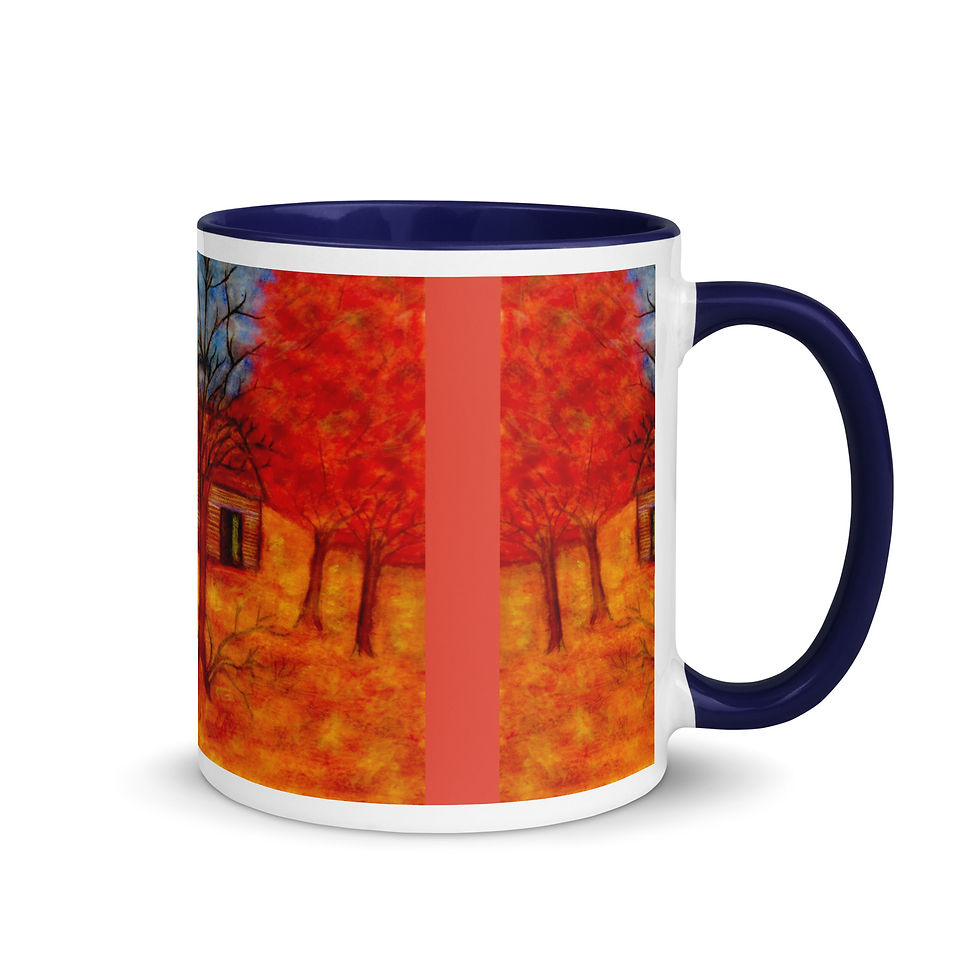 Thumbnail: The Long Road Home Mug with Color Inside