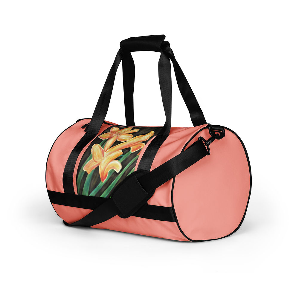 Miniatura: Daylilies of the Field 1 All-over print gym bag
