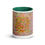 Thumbnail: Floral Transcendence Mug with Color Inside