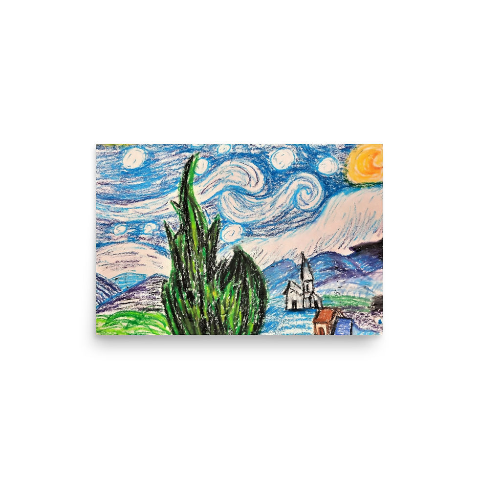 Miniatura: Anna's Starry Night Poster