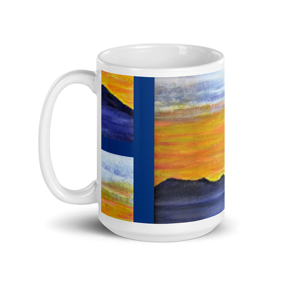 Miniatura: Sunset over Laramie Peak Range Mug