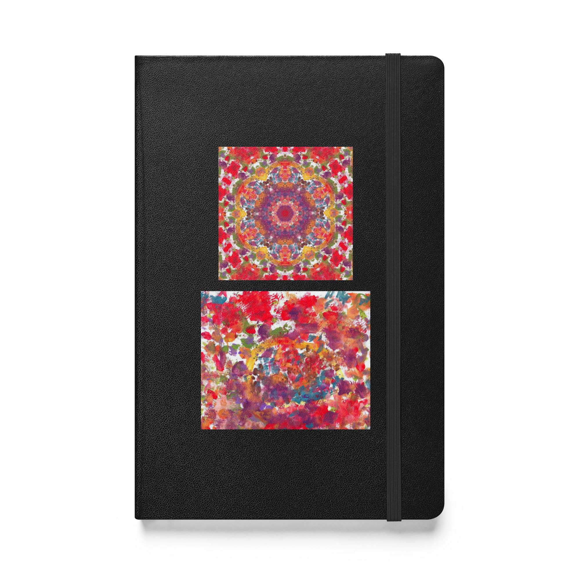 Floral Abstraction 1 Hardcover bound notebook