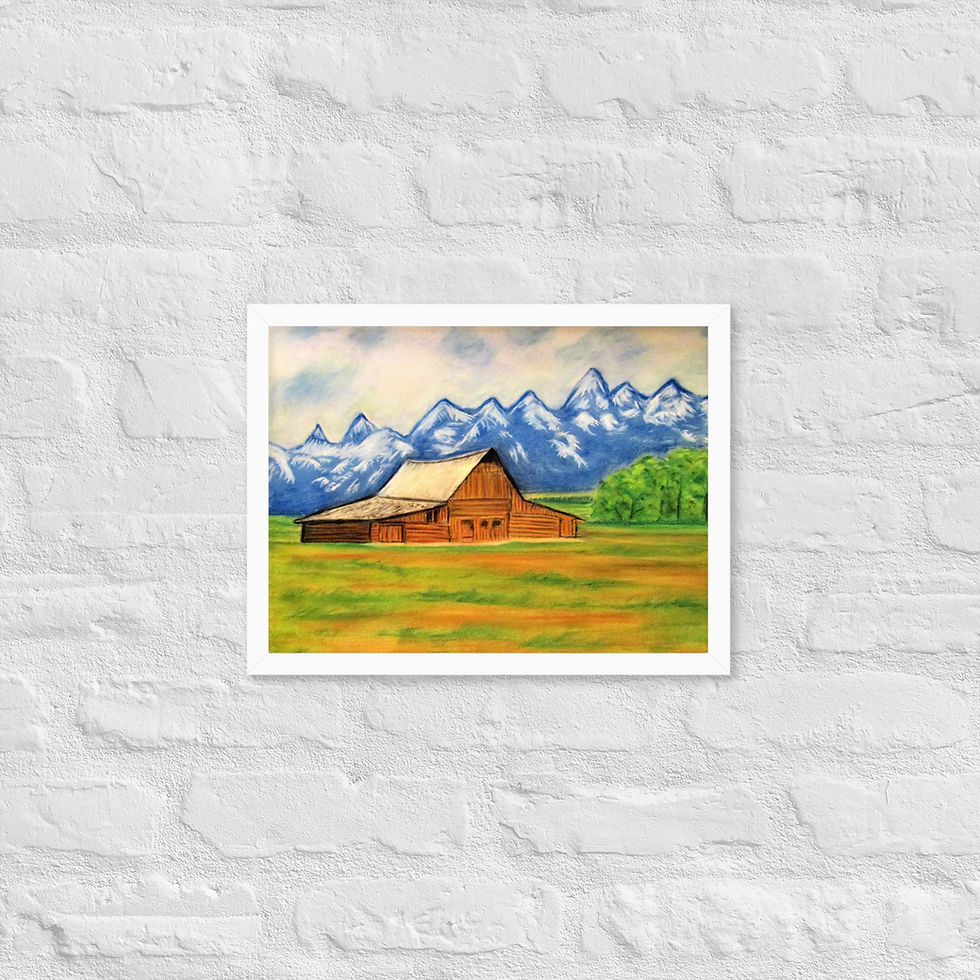Thumbnail: A Simpler Way of Life Framed poster