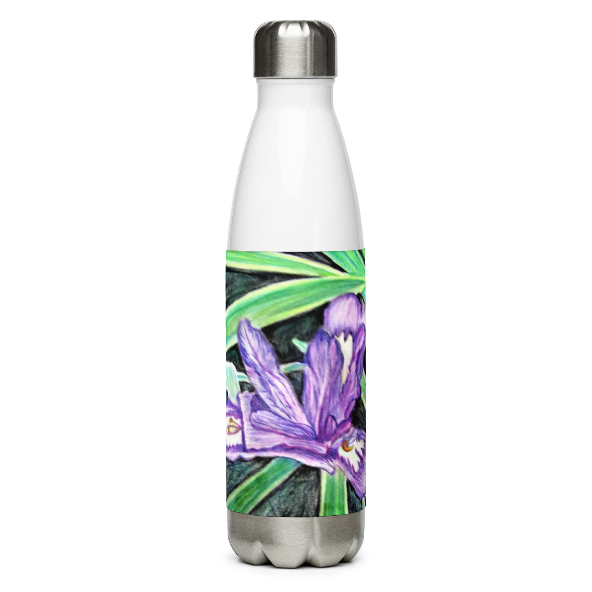Purple Radiance Stainless Steel Water Bottle