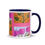 Miniatura: Floral Fantasy Mug with Color Inside