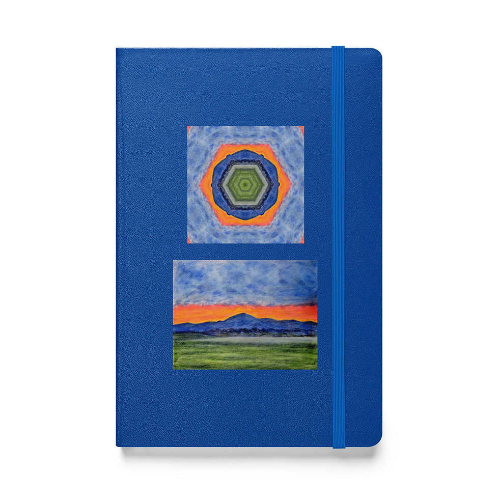 Miniatura: Laramie Peak Splendor Hardcover bound notebook