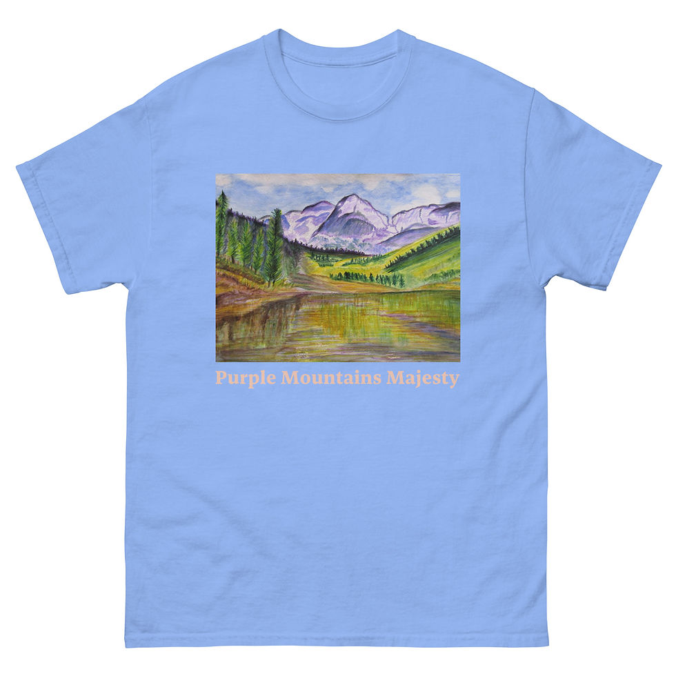 Thumbnail: Purple Mountains Majesty Unisex classic tee