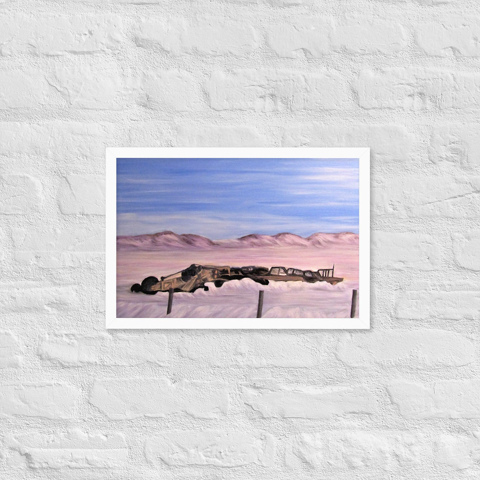 Miniatura: Wyoming Artifacts 2 Framed poster
