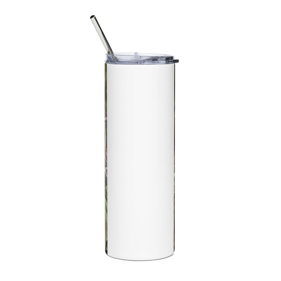 Miniatura: Trillium Tranquility Stainless steel tumbler