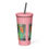 Thumbnail: The Good Life Insulated tumbler with a straw